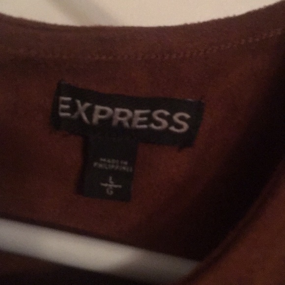 Carmel/brownish crop top - Picture 3 of 4